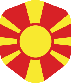 North Macedonia Flag